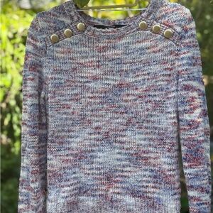 Kensie sweater with Button Detail size Small